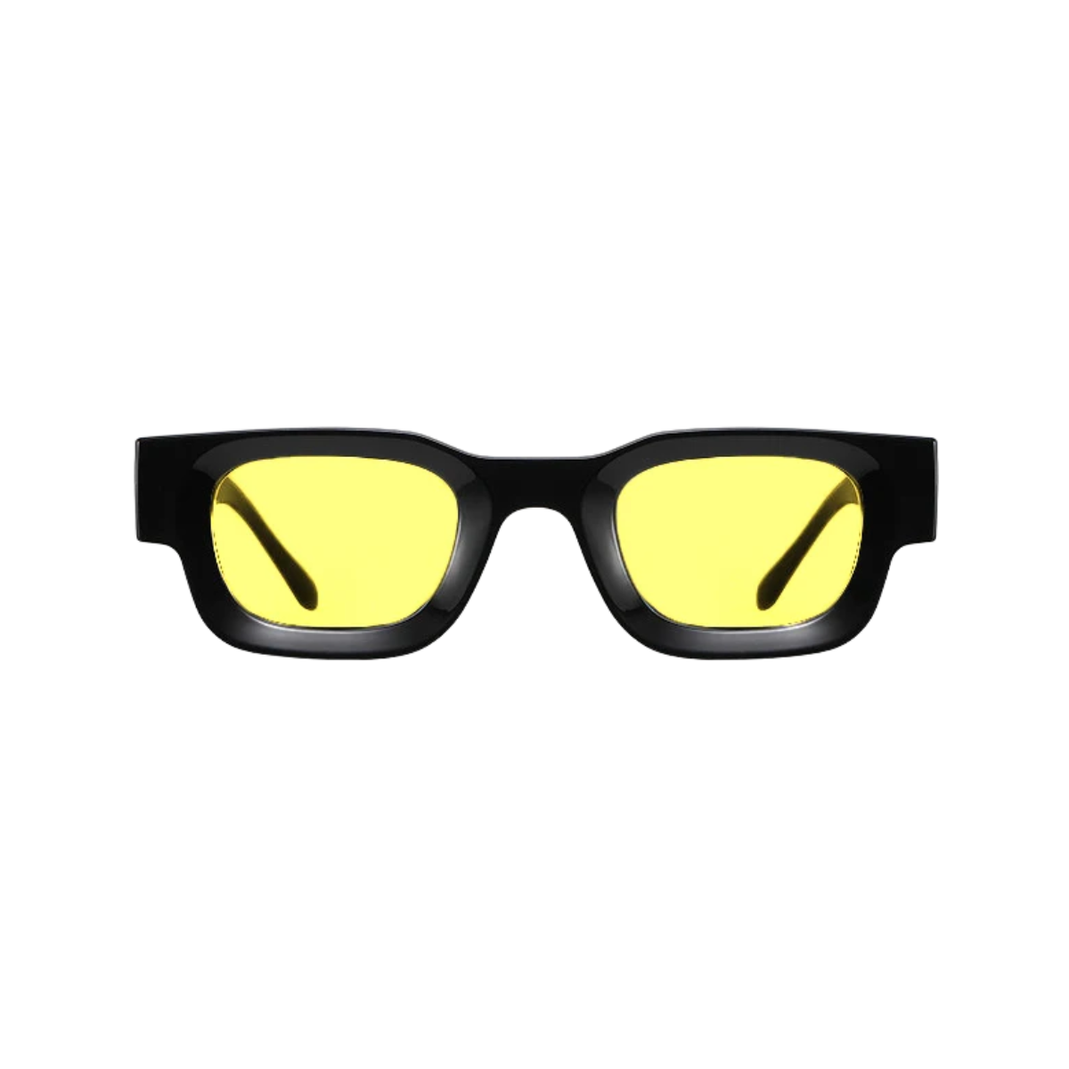 Vintage Sunglasses - Black Yellow